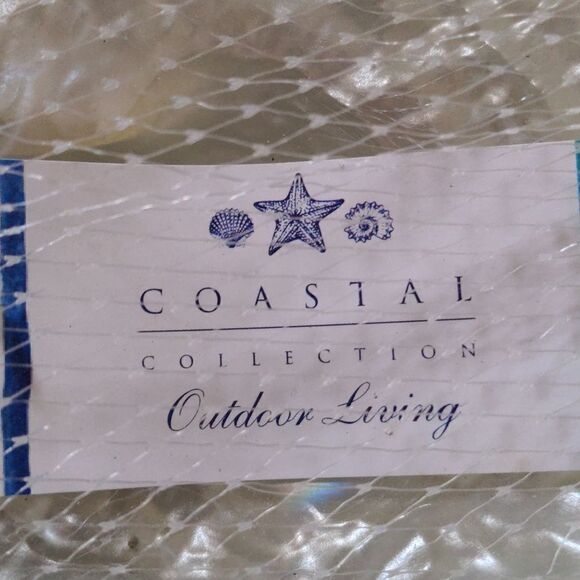 Akcam Coastal Collection Outdoor Living seashell platters NWT‎ - Picture 4 of 9